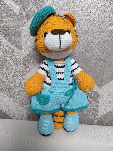 Zdjęcie oferty: Tygrys Maskotka Zabawka Dla dzieci Amigurumi