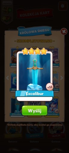 Zdjęcie oferty: Coin Master | Excalibur