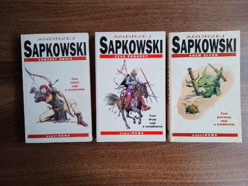 Zdjęcie oferty: Saga o Wiedźminie, Andrzej Sapkowski 