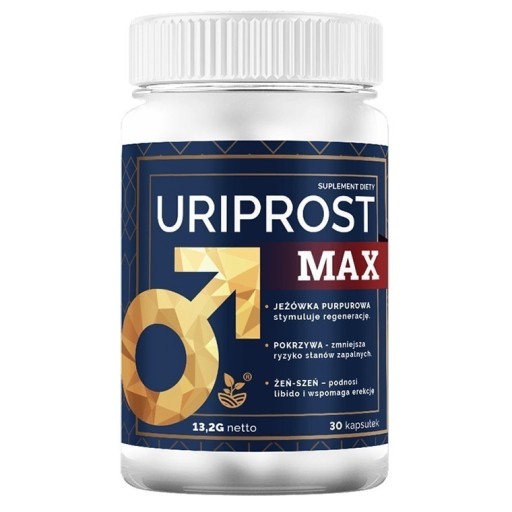 Zdjęcie oferty: Uriprost Max prostata sód l arginina cynk żeń szeń
