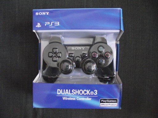Zdjęcie oferty: nowy Pad Sony PS3 Dualshock 3 black czarny