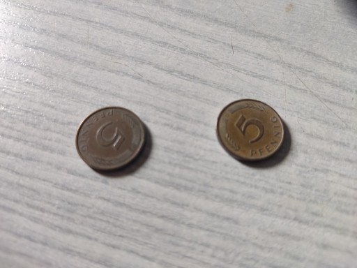 Zdjęcie oferty: Moneta Niemcy 5 pfennig 1980