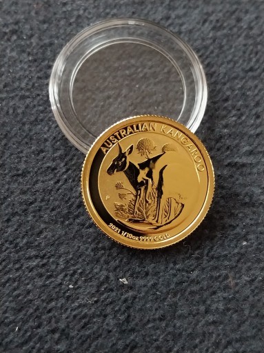 Zdjęcie oferty: Moneta Australijski Kangur, 1/10 oz, 2021