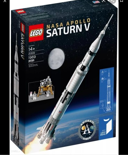 Zdjęcie oferty: LEGO IDEAS Rakieta NASA Apollo Saturn V 21309