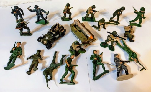 Zdjęcie oferty: Żołnierzyki różne rodzaje, 20 sztuk