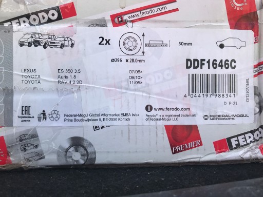 Zdjęcie oferty: Ferodo DDF1646C