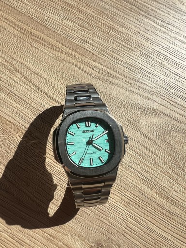 Zdjęcie oferty: Zegarek Seiko Mod Nautilus Tiffany 40mm NH35