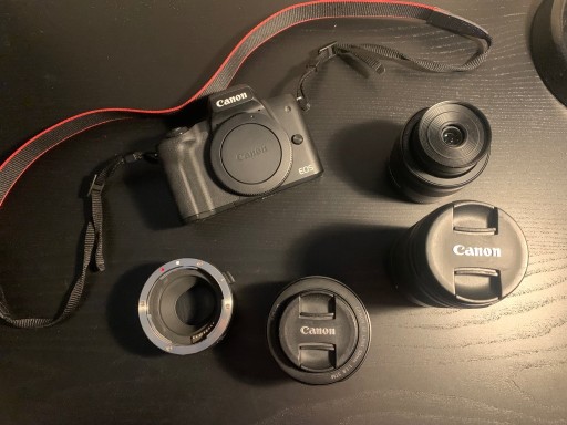 Zdjęcie oferty: Canon M50 z obiektywami