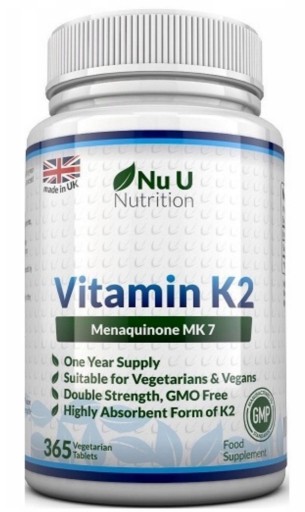 Zdjęcie oferty: Witamina K2 MK-7 365 tabl. 200mcg