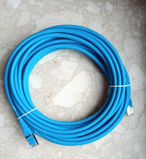 Zdjęcie oferty: Kabel sieciowy RJ45 S/FTP 4PR CAT6 10m roline PiMF