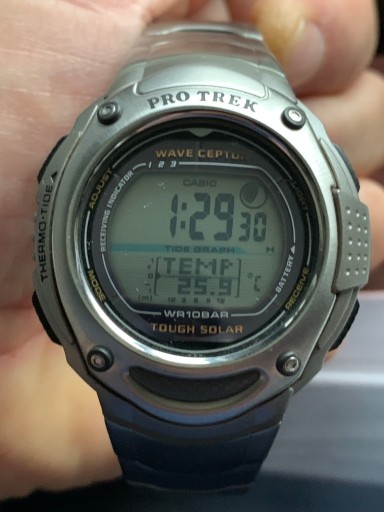 Zdjęcie oferty: Casio Protrek prw-200tj totanium 08’ jak nowy kolekcjonerski stan 