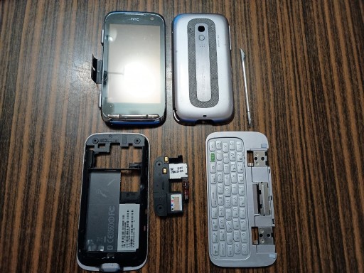 Zdjęcie oferty: zestaw części HTC Touch Pro 2 - ekran klawiatura obudowa rysik 