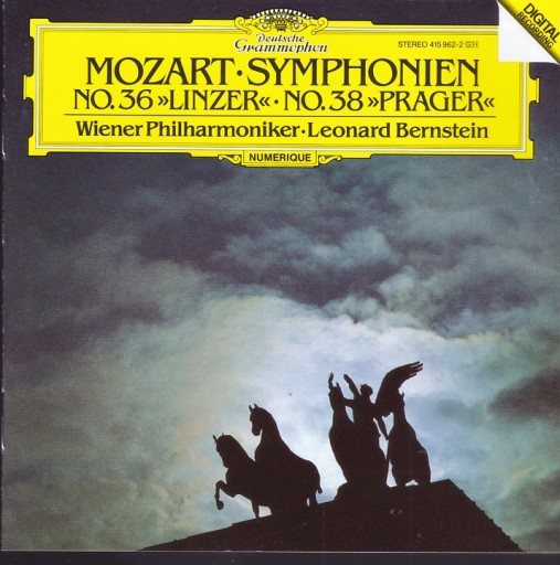 Zdjęcie oferty: Mozart / Symphonies 36,38 / Wiener , Bernstein