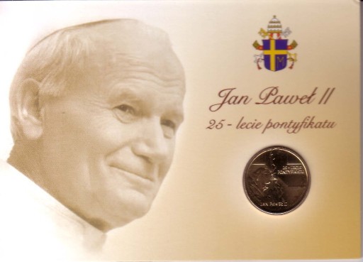 Zdjęcie oferty: blister 2 zł  2003   Jan Paweł II 