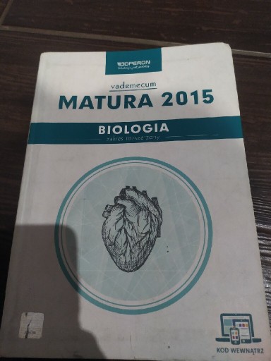 Zdjęcie oferty: VADEMEDUM matura 2015 biologia, zakres rozszerzony