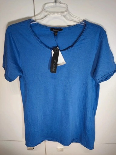 Zdjęcie oferty: Bershka T-shirt męski niebieski NOWA z metką M