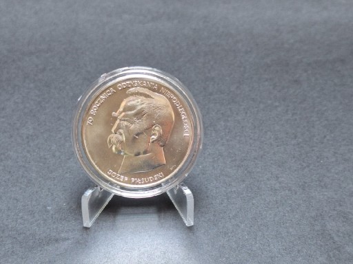 Zdjęcie oferty: Moneta PRL Józef Piłsudski 50.000 złotych srebro 0.750 19.3 g 1988