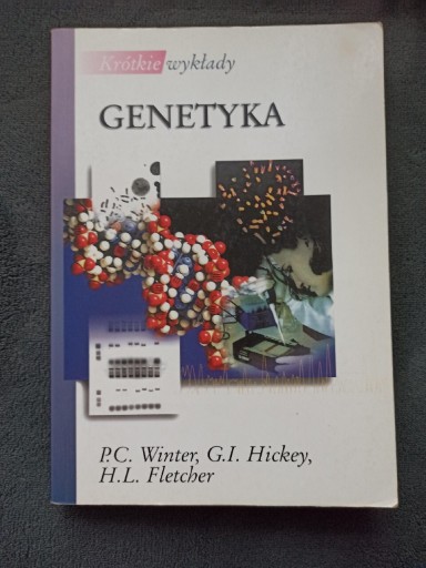 Zdjęcie oferty: Krótkie wykłady Genetyka, P.C. Winter