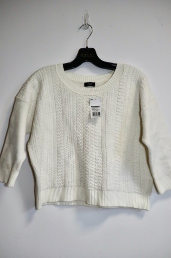 Zdjęcie oferty: Kremowy sweter damski rozmiar 40 F&F nowy #B-80
