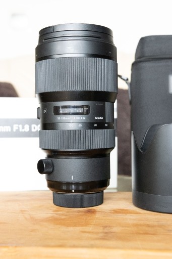 Zdjęcie oferty: Sigma 50-100mm F1.8 DC HSM Art Nikon F - mała wada