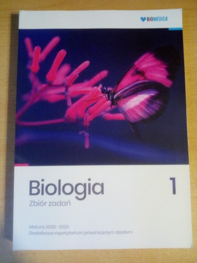 Zdjęcie oferty: Biomedica. Biologia. Zbiór zadań. tom 1 z 4
