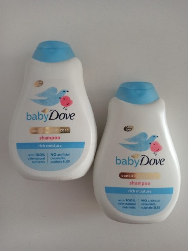 Zdjęcie oferty: Dove Baby Rich Moisture szampon włosów dla dzieci dla sensitive 400 ml