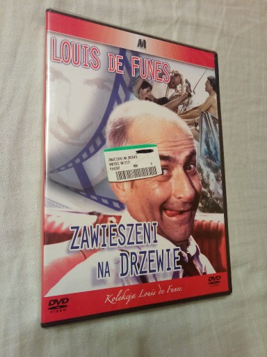 Zdjęcie oferty: DVD ZAWIESZENI NA DRZEWIE Louis De Funes ORG FOLIA