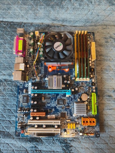 Zdjęcie oferty: Płyta Główna GA-MA69G-S3H + Procesor + Ram