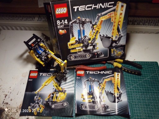 Zdjęcie oferty: Lego Technic 8047 Koparka 2w1 oryginalne pudełko 