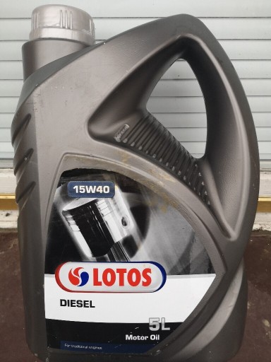 Zdjęcie oferty: Olej mineralny 15w40 diesel 5l lotos