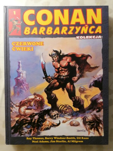 Zdjęcie oferty: CONAN BARBARZYŃCA Czerwone ćwieki t1