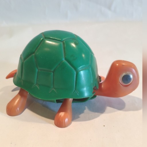Zdjęcie oferty: zabawka, żółw, plastik, PRL