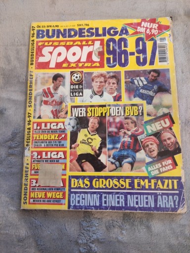 Zdjęcie oferty: Skarb kibica Bundesliga 1996/97