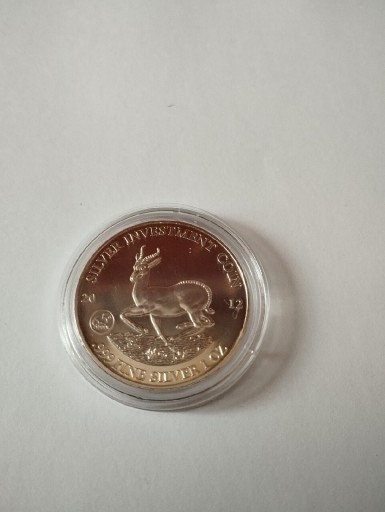 Zdjęcie oferty: 1000 franków Republika Gibonu srebrna moneta 