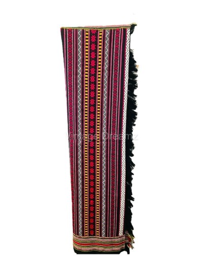 Zdjęcie oferty: Zimowy szal z haftem Sindhi z dwustronnym wzorem