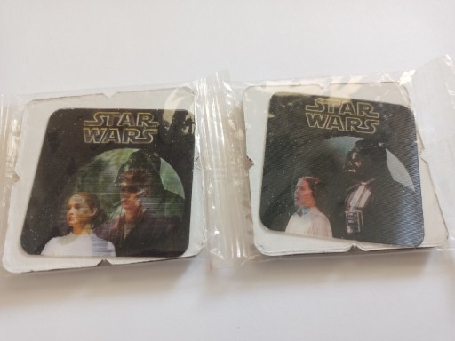 Zdjęcie oferty: Karty 3D Star Wars z płatków Nestle
