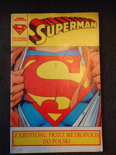 Zdjęcie oferty: KOMIKS SUPERMAN DC 1/90 BDB PL