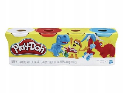 Zdjęcie oferty: PlayDoh 4pak Classic Color