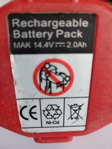 Zdjęcie oferty: BATERIA BATTERY PACK MAK 14.4 V 2.0 Ah AKUMULATOR 14.4V 2.0 Ah 