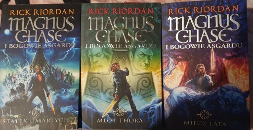 Zdjęcie oferty: Magnus Chase i bogowie Asgardu t 1-3 Rick Riordan