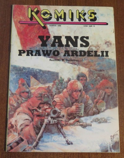 Zdjęcie oferty: Yans - Prawo Ardelii wydanie 1