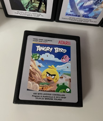 Zdjęcie oferty: Gra Angry Bird PAL na Atari 2600, 7800 i Rambo