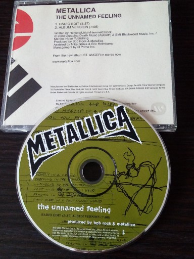 Zdjęcie oferty: Metallica – The Unnamed Feeling