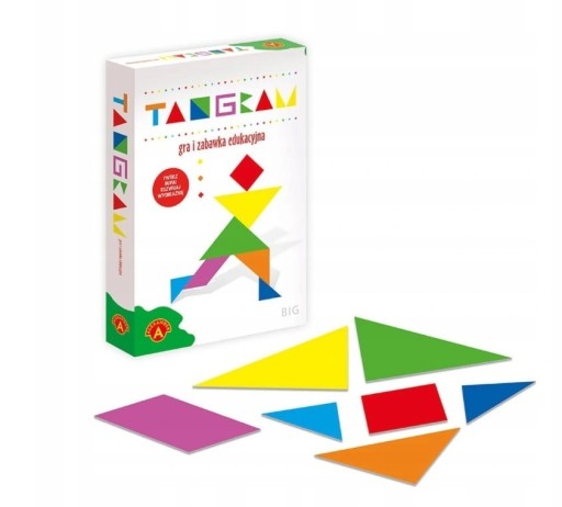 Zdjęcie oferty: TANGRAM BIG - gra i zabawka edukacyjna - NOWA