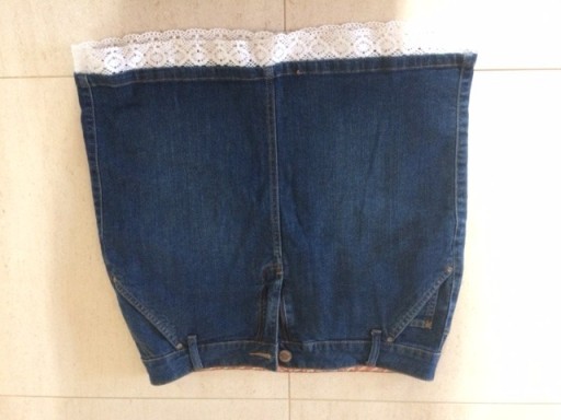 Zdjęcie oferty: Spódnica jeansowa mini - rozm 42