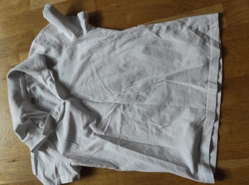 Zdjęcie oferty: T-shirt  polo biały H&M 134 140 cm