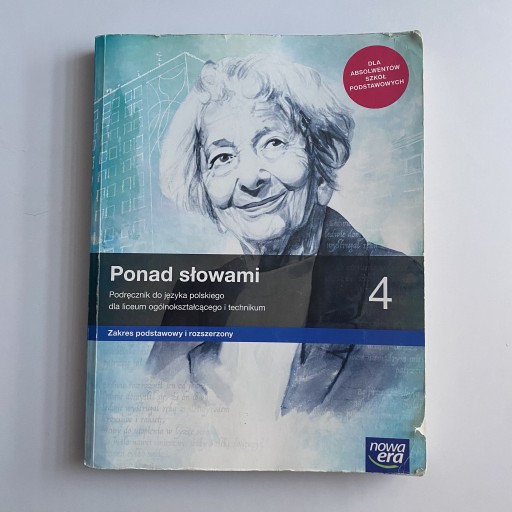 Zdjęcie oferty: Ponad słowami 4 - podręcznik do języka Polskiego