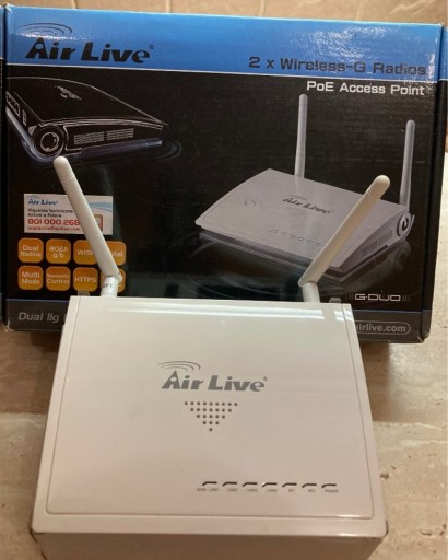 Zdjęcie oferty: Ovislink Airlive G.Duo Router Acess Point 2 radia!