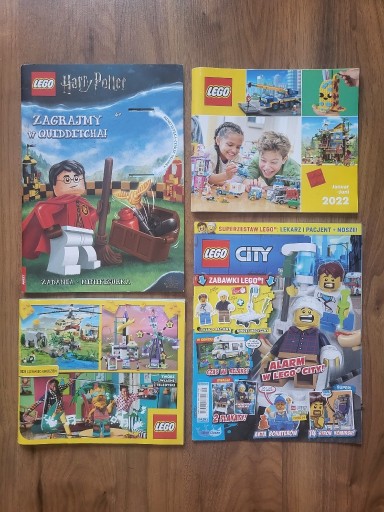 Zdjęcie oferty: Gazetki Lego Harry Potter City oraz katalogi