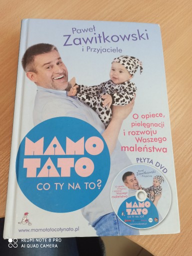 Zdjęcie oferty: Książka MAMO TATO CO TY NA TO? P.Zawitkowski płyta